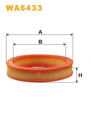 WIX FILTERS wa6433 -  Воздушный фильтр
